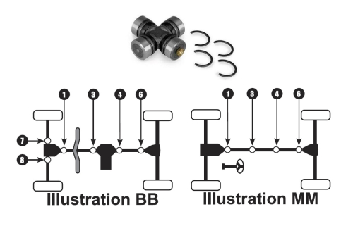 Wild Boar - Wild Boar U-Joint - ATV601