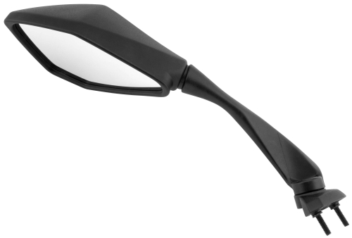 BikeMaster - BikeMaster OEM Replacement Mirror - Left - Black - FK-999LH