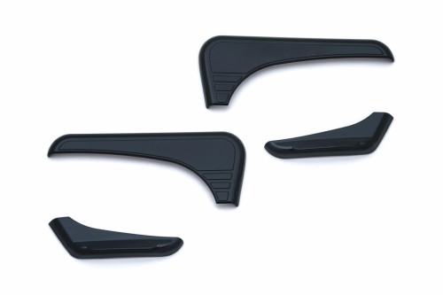 Kuryakyn - Kuryakyn Tri-Line Glove Box Accents - Black - 6919