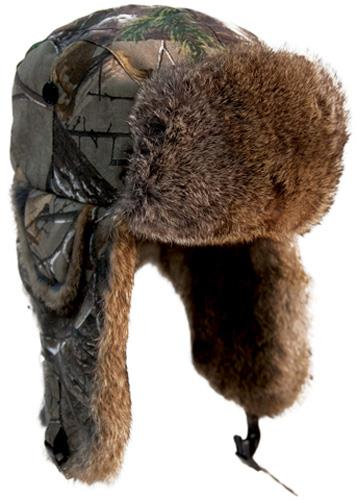 Yukon Tracks - Yukon Tracks Original Alaskan Fur Hat - HG811 - Realtree Xtra - Sm-Md