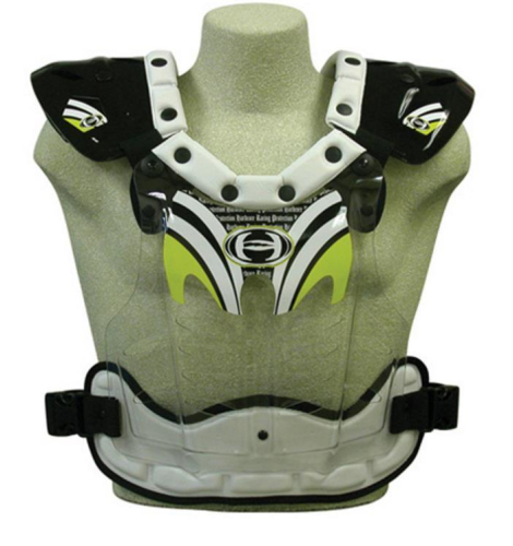HRP Sports - HRP Sports Flak 1000 Chest Protector - 1004-Y-11 - Yellow - X-Large