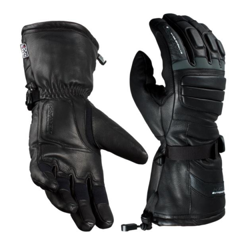 Katahdin - Katahdin Apex Leather Gloves - 84210801 - Gray - X-Small