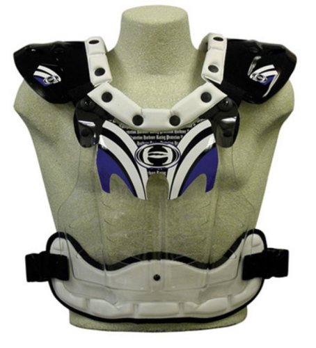 HRP Sports - HRP Sports Flak 1000 Chest Protector - 1025-B-11 - Blue - Medium