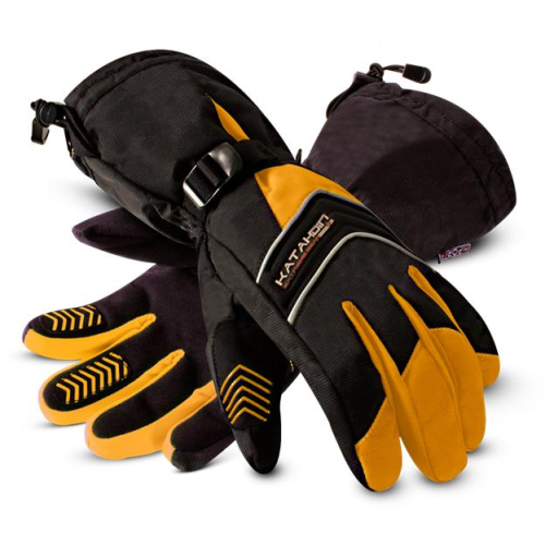 Katahdin - Katahdin GL-3 Gloves - 7414048 - Black/Yellow - 4XL