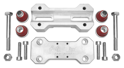 Hess Motorsports - Hess Motorsports Billet Handlebar Clamp for 7/8in. and 1 1/8in. Handlebars - 801001