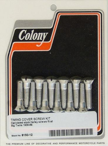 Colony - Colony Cam Cover Screw Kit - Slotted CAD - 8150-12