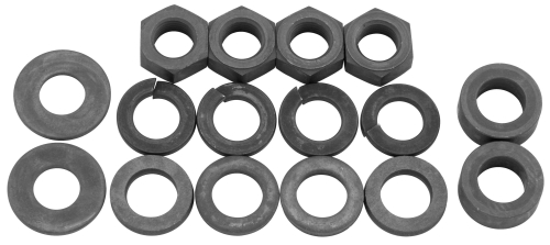 Colony - Colony Floorboard Hinge Bolt Kit - Chrome - 9905-16