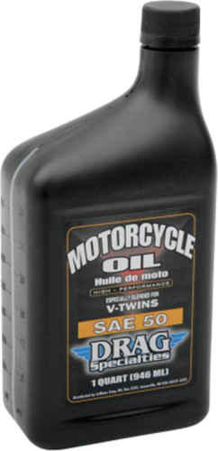 Drag Specialties - Drag Specialties V-Twin Motorcycle Oil - SAE 50 - 1qt. - 3601-0357