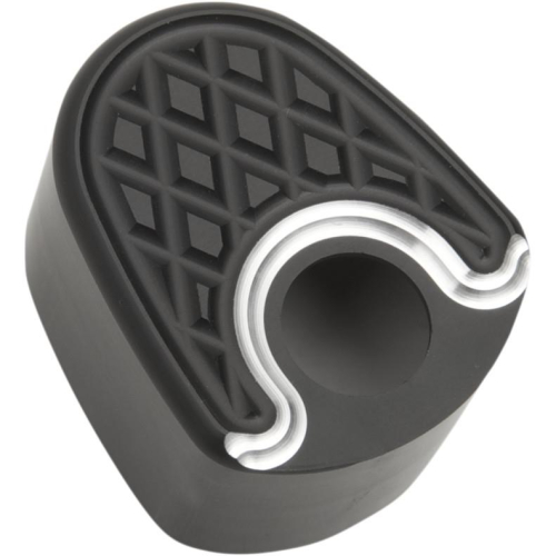 Eddie Trotta Designs - Eddie Trotta Designs Ignition Switch Cover - Platinum Cut - Black - TC094B