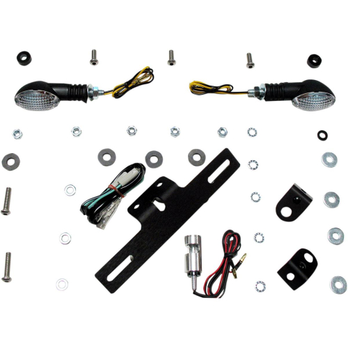Targa - Targa Tail Kit - Black/Clear - 22270L