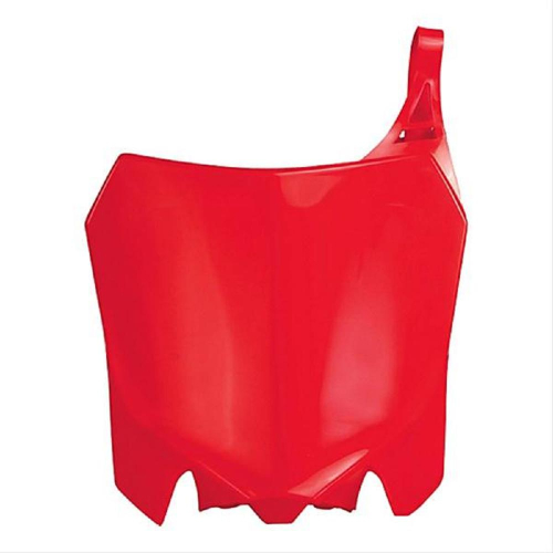 UFO Plastics - UFO Plastics Front Number Plate - Red - HO04672-070