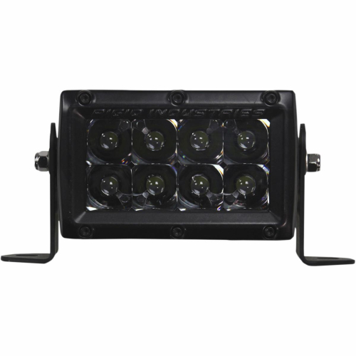 RIGID Industries - RIGID Industries E-Series Midnight Edition LED Light Bar - 4in. (8 LEDs) - 104212BLK