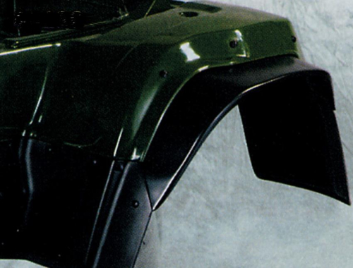 Maier Mfg - Maier Mfg Rear Mud Flap Extensions - 491350