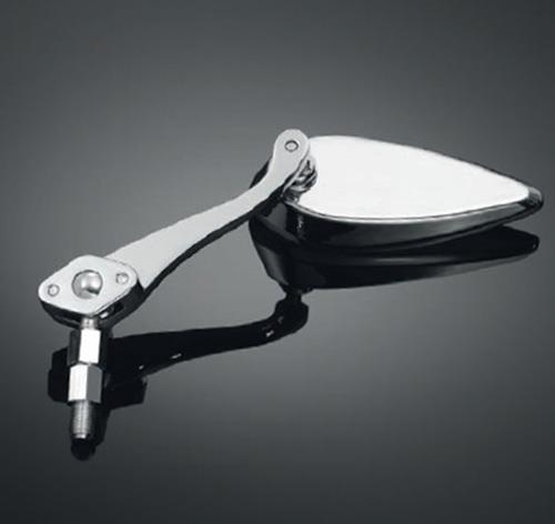 Highway Hawk - Highway Hawk Sharp Teardrop Mirror - Chrome - HH-91-920