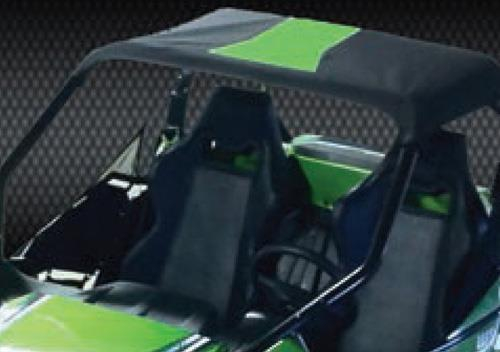 Koronis Parts Inc - Koronis Parts Inc Beard Bimini Top - Black/Green - 875-300-84