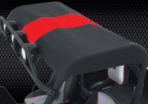 Koronis Parts Inc - Koronis Parts Inc Beard Bimini Top - Black/Red - 875-600-82