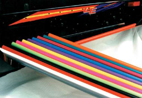 SNO Stuff - SNO Stuff Running Board Trim - Yellow - 110-100-87