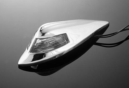 Highway Hawk - Highway Hawk Fender Ornament with Lights - USA Style - HH-68-400