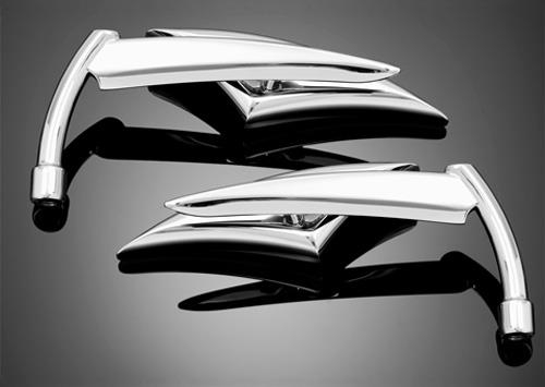Highway Hawk - Highway Hawk Razorblade Mirrors - Chrome - HH-91-885