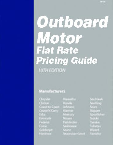 Clymer - Clymer ProSeries Outboard Motor Flat Rate Manual - OF10