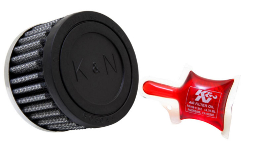 K&N Engineering - K&N Engineering Steel Base Crankcase Vent Filter - 5/8in. Vent - Rubber End Cap - 62-1060