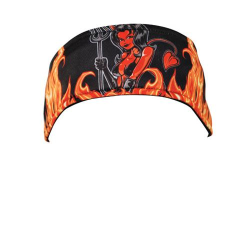Zan Headgear - Zan Headgear Flydanna Headband - HB002 - Devil Girl - OSFM