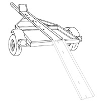 C.E. Smith - C.E. Smith Motorcycle Rail - 26110PG