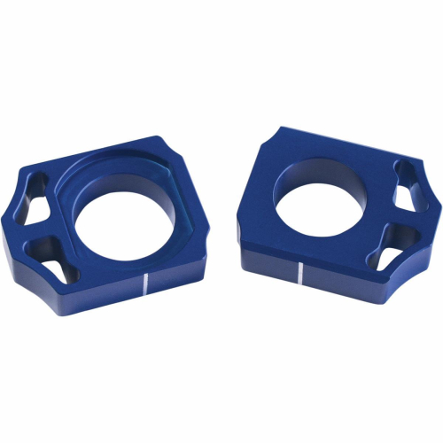 Works Connection - Works Connection Axle Blocks - Blue - 17022