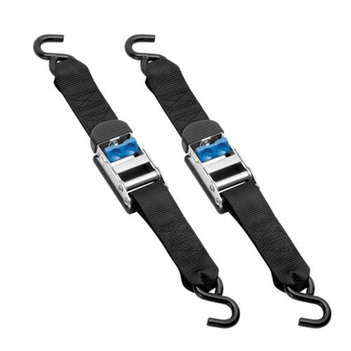 Highland - Highland CamBuckle Tie-Downs - 2in. x 24in. - Black - 2060466