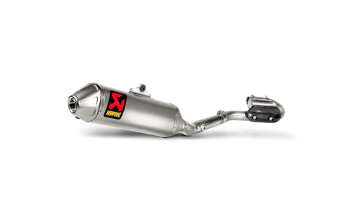 Akrapovic - Akrapovic Racing Line Full System Exhaust - Titanium Muffler with Spark Arrestor - SK4MR7BNTA