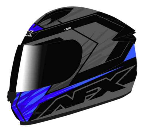 AFX - AFX FX-24 Talon Helmet - 01018661 - Bright Blue Talon - X-Small