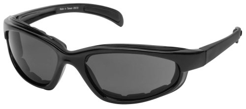 BikeMaster - BikeMaster Chromester Sunglasses - BM17 - Black / Smoke Lens - OSFM