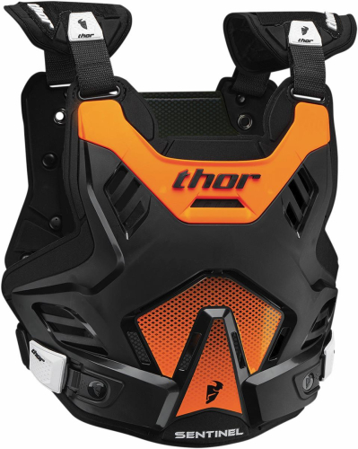 Thor - Thor Sentinel GP Roost Guard Deflector - 2701-0754 - Black/Orange - Md-Lg