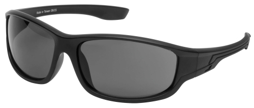 BikeMaster - BikeMaster Virile Sunglasses - BM14 - Black / Smoke Lens - OSFM