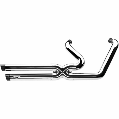 MagnaFlow - MagnaFlow Legacy Gen-X 2-Into-2 Exhaust System - Chrome - 7210307