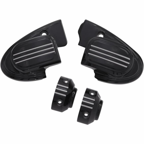 Ciro - Ciro Master Cylinder Assembly Cover - Black w/ Contrasting Machining - 70305