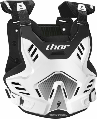 Thor - Thor Sentinel GP Roost Guard Deflector - 2701-0749 - White/Black - XL-2XL