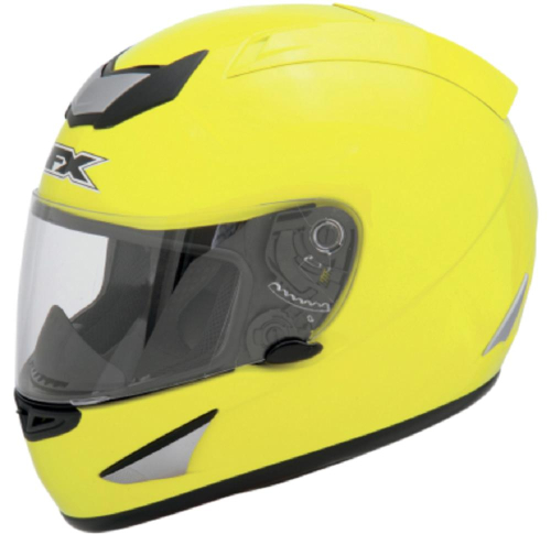AFX - AFX FX-95 Solid Helmet - 01018538 - Hi-Vis Yellow - X-Small