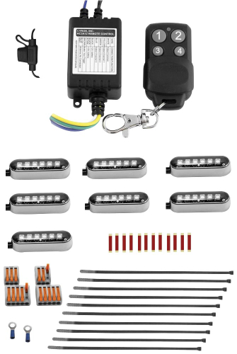 Cyron Lighting - Cyron Lighting Platinum Tri-Zone Light Kit - Amber - MLKP7CZ-A