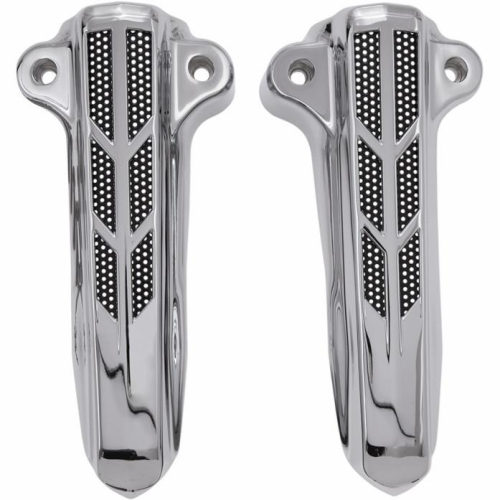 Ciro - Ciro Lower Fork Leg Covers without LED Lights - Chrome - 43000
