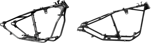 Paughco - Paughco Wishbone Rigid Frame with Fat Bob Tank Mounts - S130