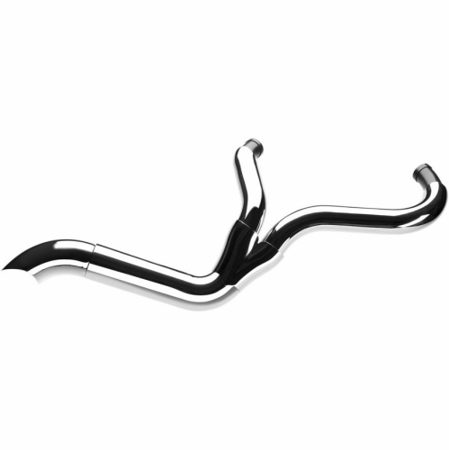MagnaFlow - MagnaFlow Rockstar 2-Into-1 Exhaust System - Chrome - 7210705