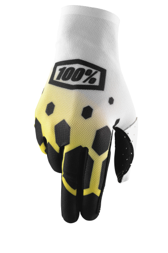 100% - 100% Celium Gloves - 1000514410 - Legacy Yellow - Small