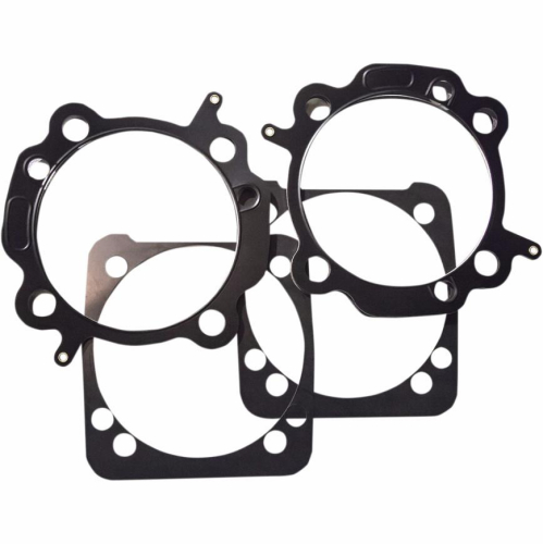 Revolution Performance - Revolution Performance Replacement Head and Base Gasket Set for Monster Big Bore Kit - 114/124in. Twin Cam - 4.250in. Bore - 100902024C