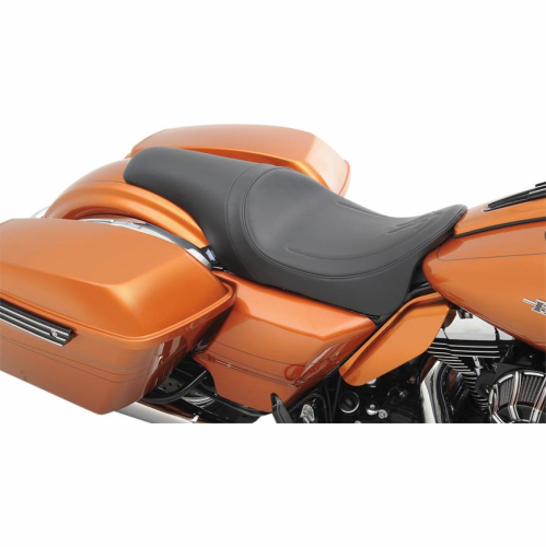 Drag Specialties - Drag Specialties Predator Seat - Black Pinstripe Stitch - 0801-0951
