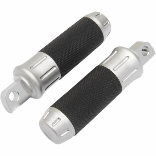 Drag Specialties - Drag Specialties Cobra Footpegs - Chrome Peened - 1620-1335