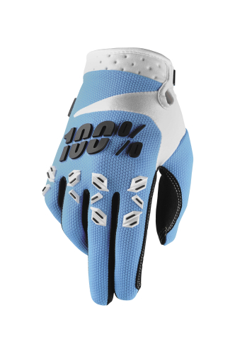 100% - 100% Airmatic Gloves - 1000400210 - Blue - Small