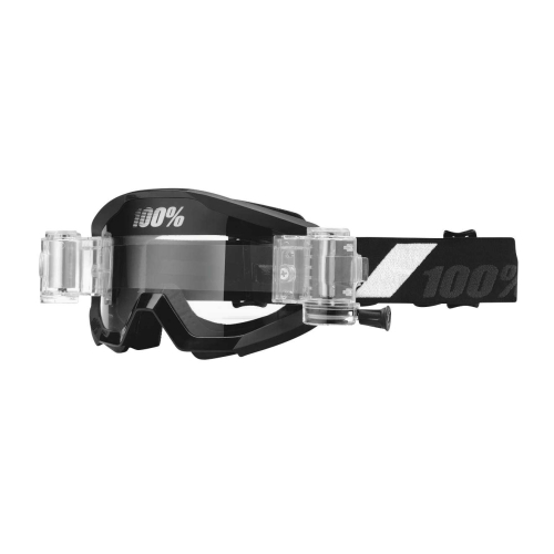 100% - 100% Strata SVS Goliath Goggles - 5042016602 - Goliath Black / Clear Lens - OSFM