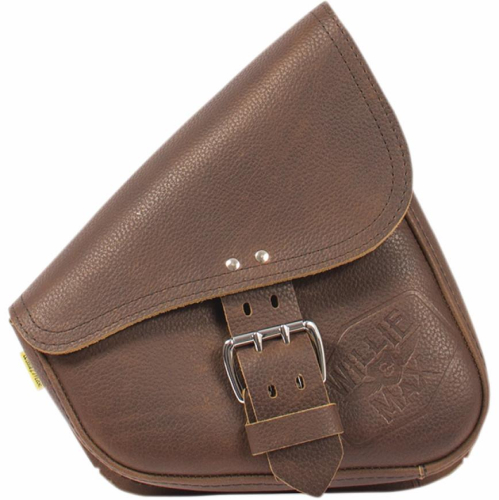 Willie & Max - Willie & Max Leather Swingarm Bag - Limited Edition Brown - 5990700