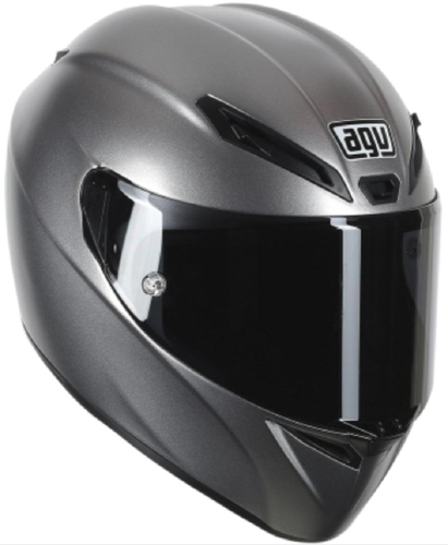 AGV - AGV GT Veloce Solid Helmet - 6211O4F000306 - Matte Gray - Sm-Md